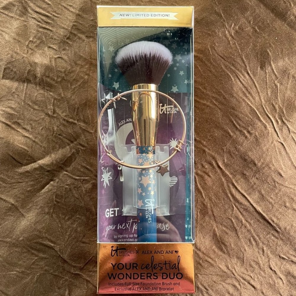 IT Brushes For ULTA Your Celestial Wonders Alex and Ani Duo